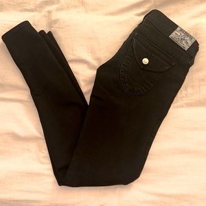 True religion black denim